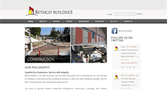 Desktop Screenshot of bethcobuilders.com